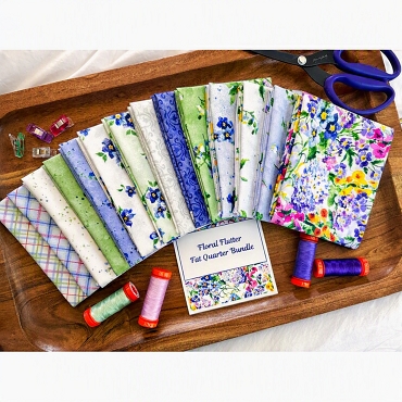 Floral Flutter 14-Piece Fat Quarter Bundle